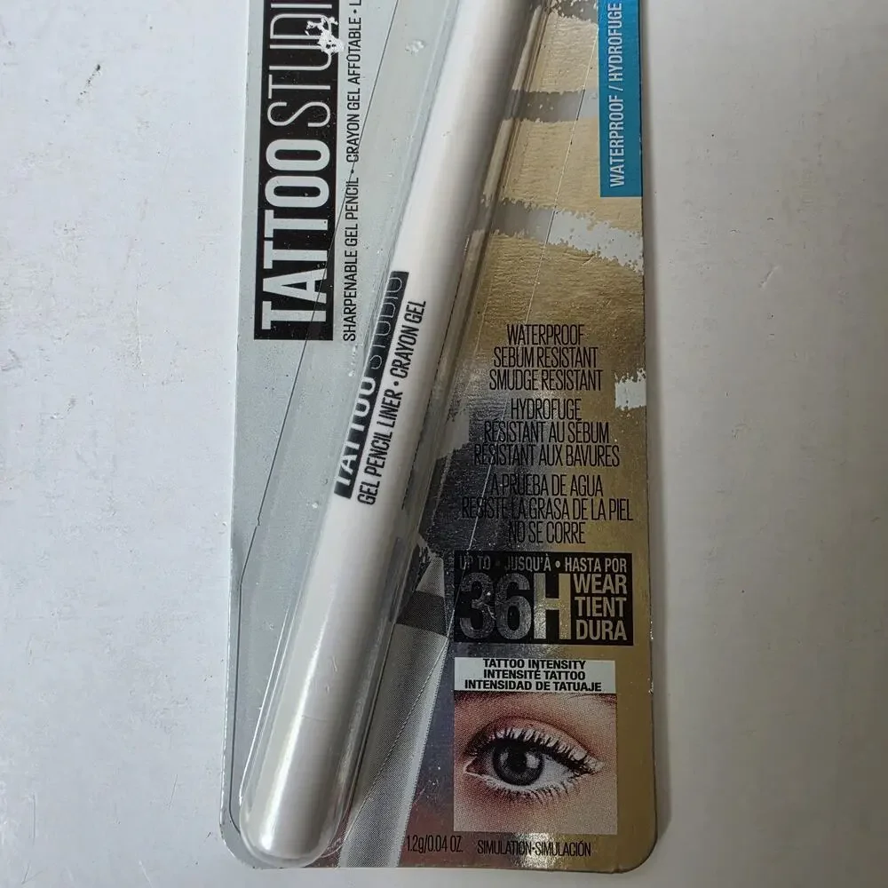 Maybelline Tattoo Studio Liner 970 Polished White Waterproof Smudge Resistant